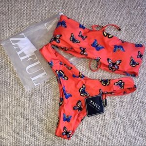 Cheeky 🍑 high cut butterfly bikini